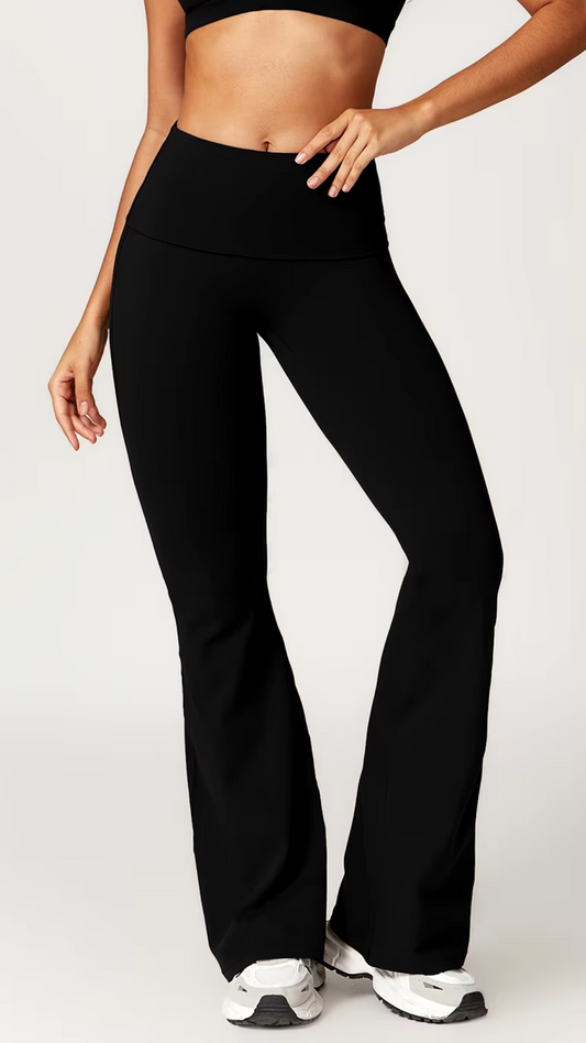 Evolve Flared Leggings - Black