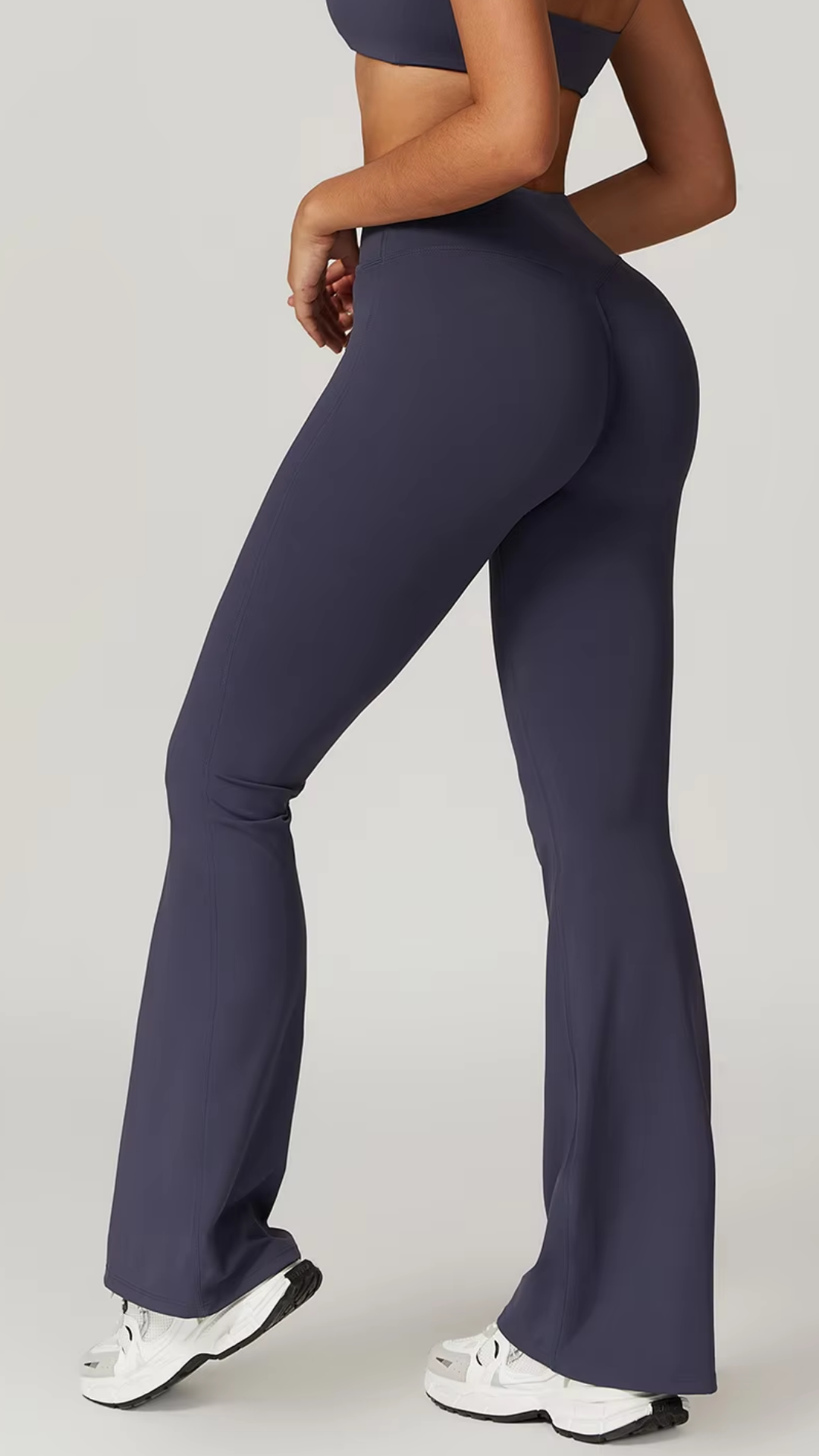 Legging évasé Aurora - Bleu Gris