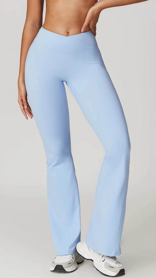 Legging évasé Aurora - Bleu ciel