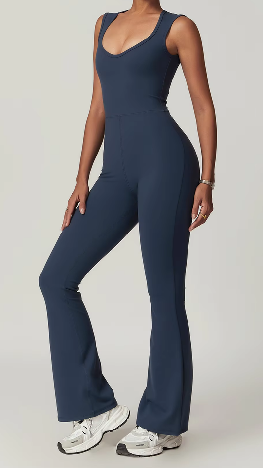 Aurora Jumpsuit - Navy Blue