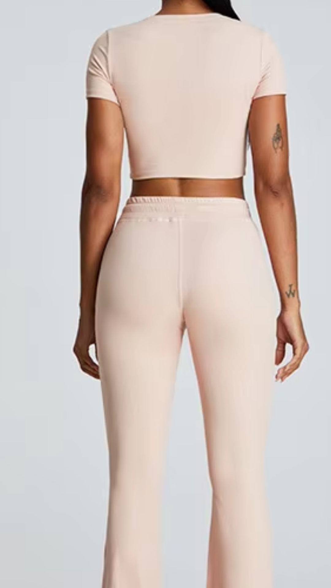 Aurora Crop Top - Baby Pink