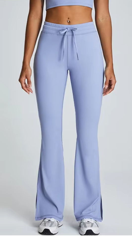 Aurora Flared Pants - Baby Blue