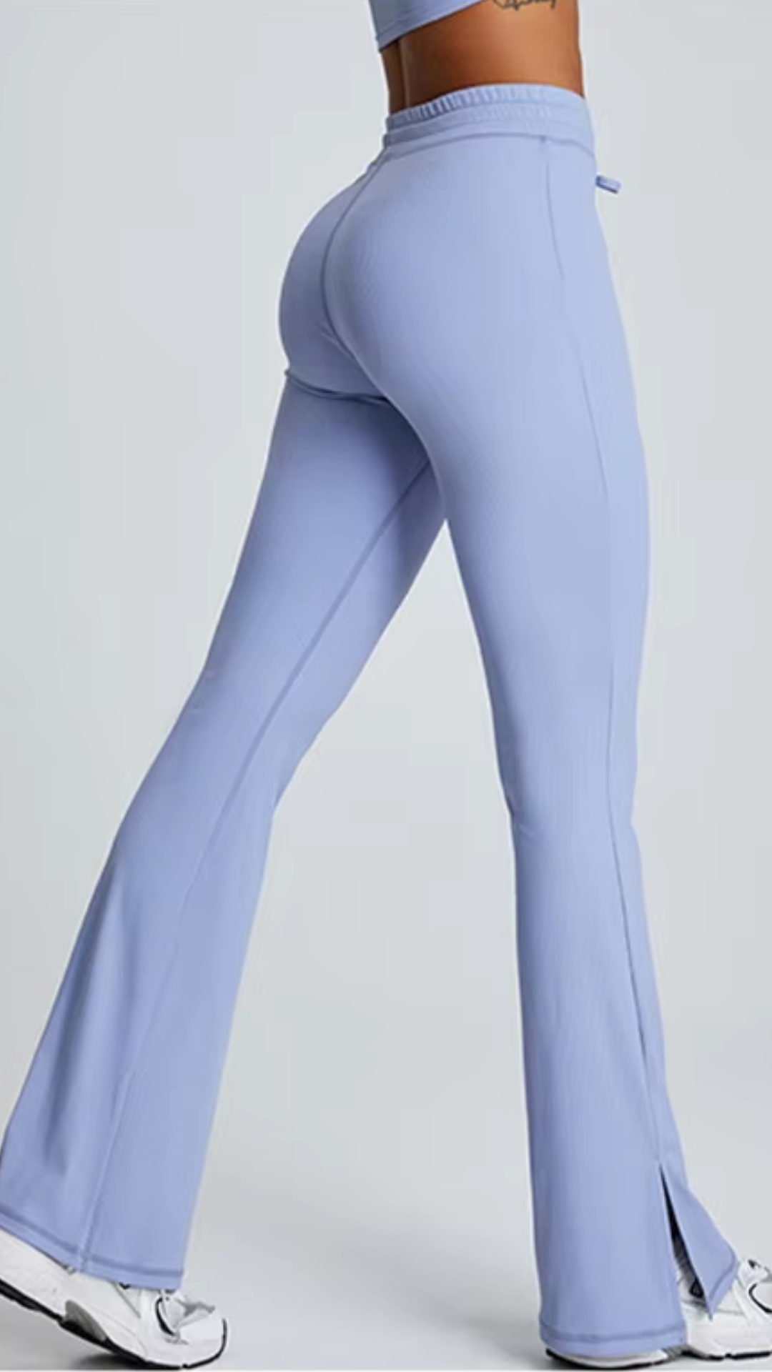 Aurora Flared Pants - Baby Blue