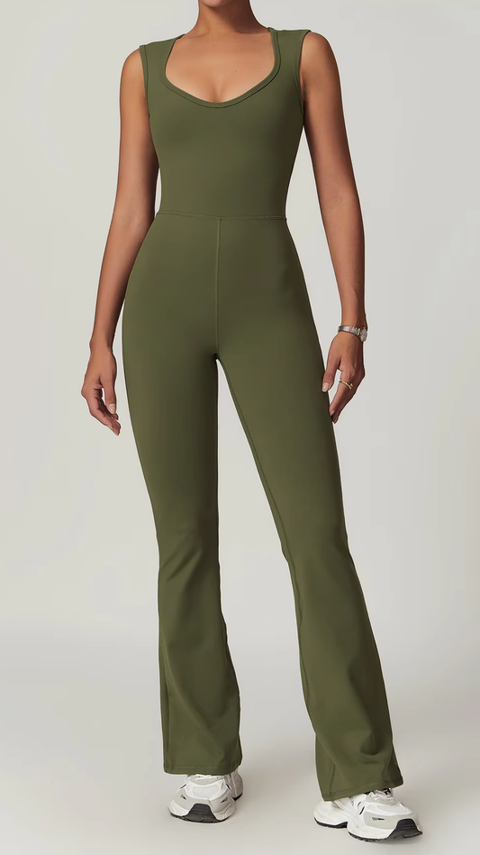 Aurora Jumpsuit - Army Green