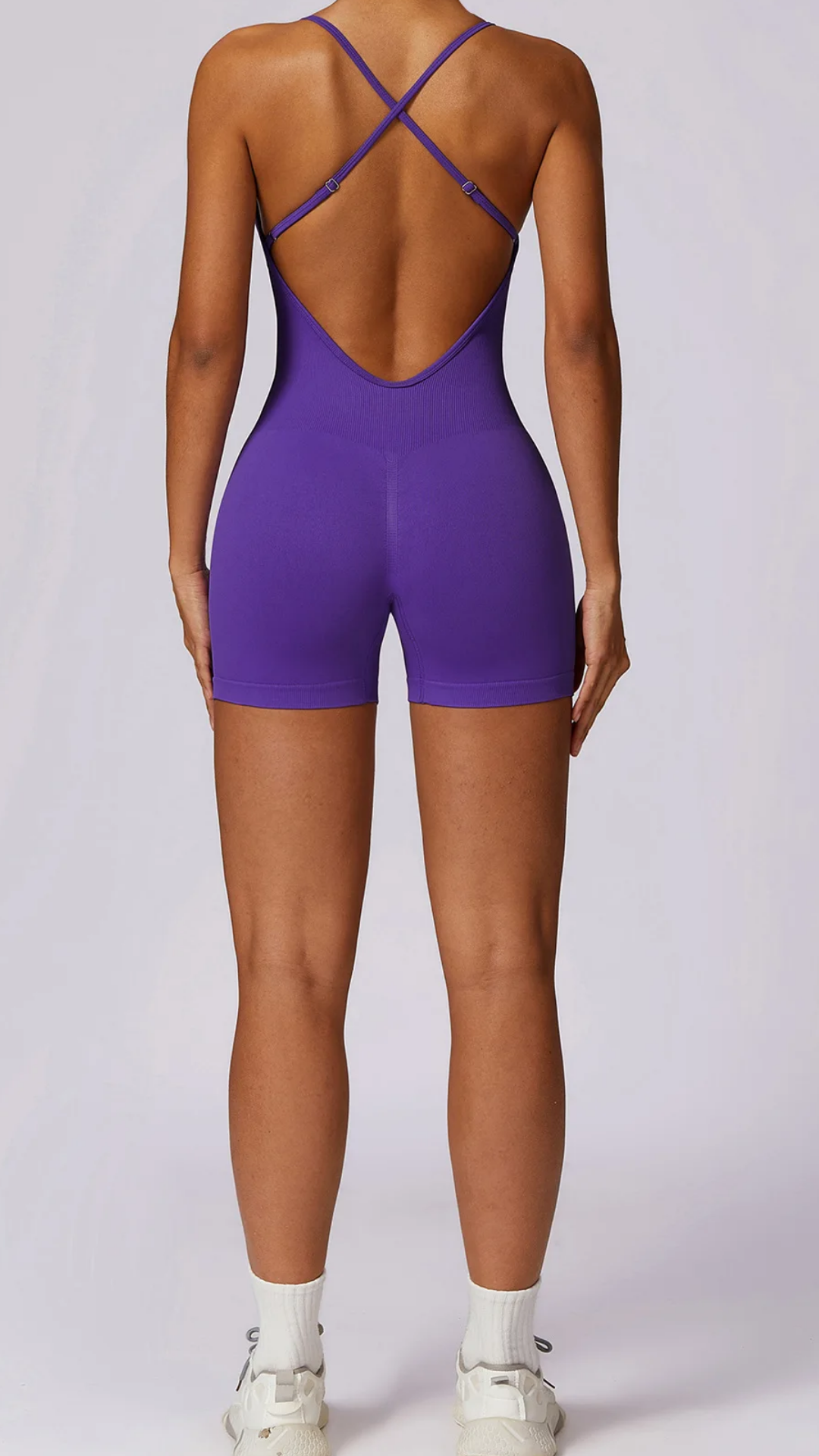 Alive Romper - Purple