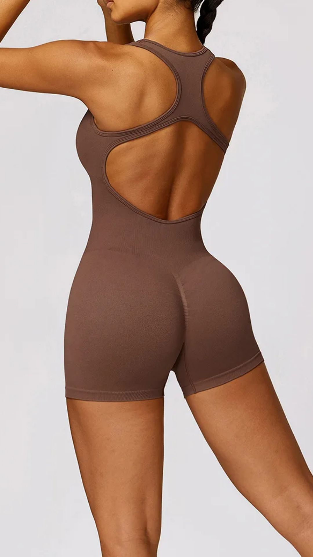 Evolve Romper - Brown