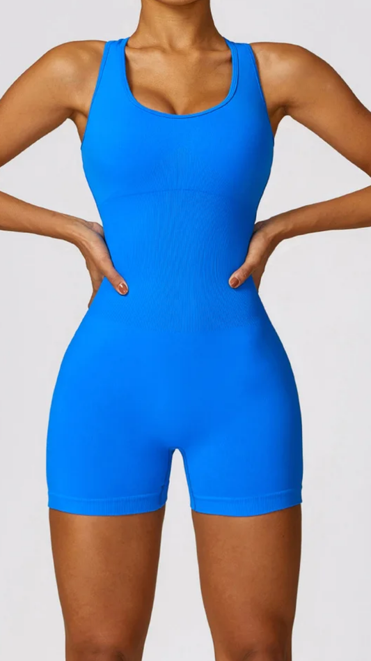 Evolve Romper - Blue