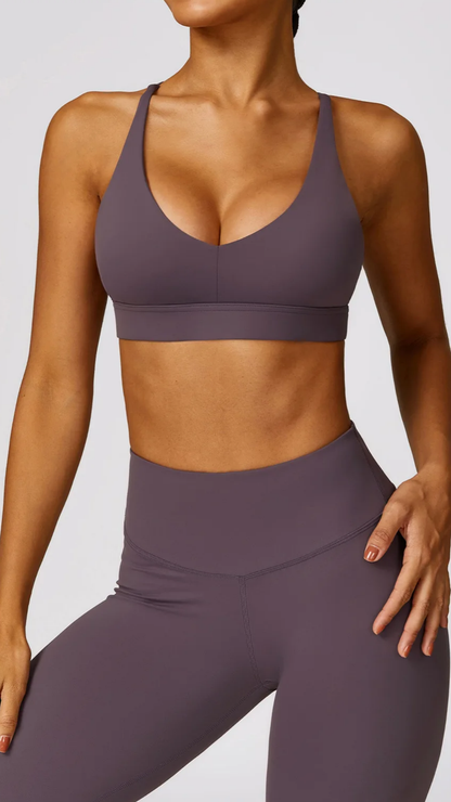 Alive Sports Bra - Purple