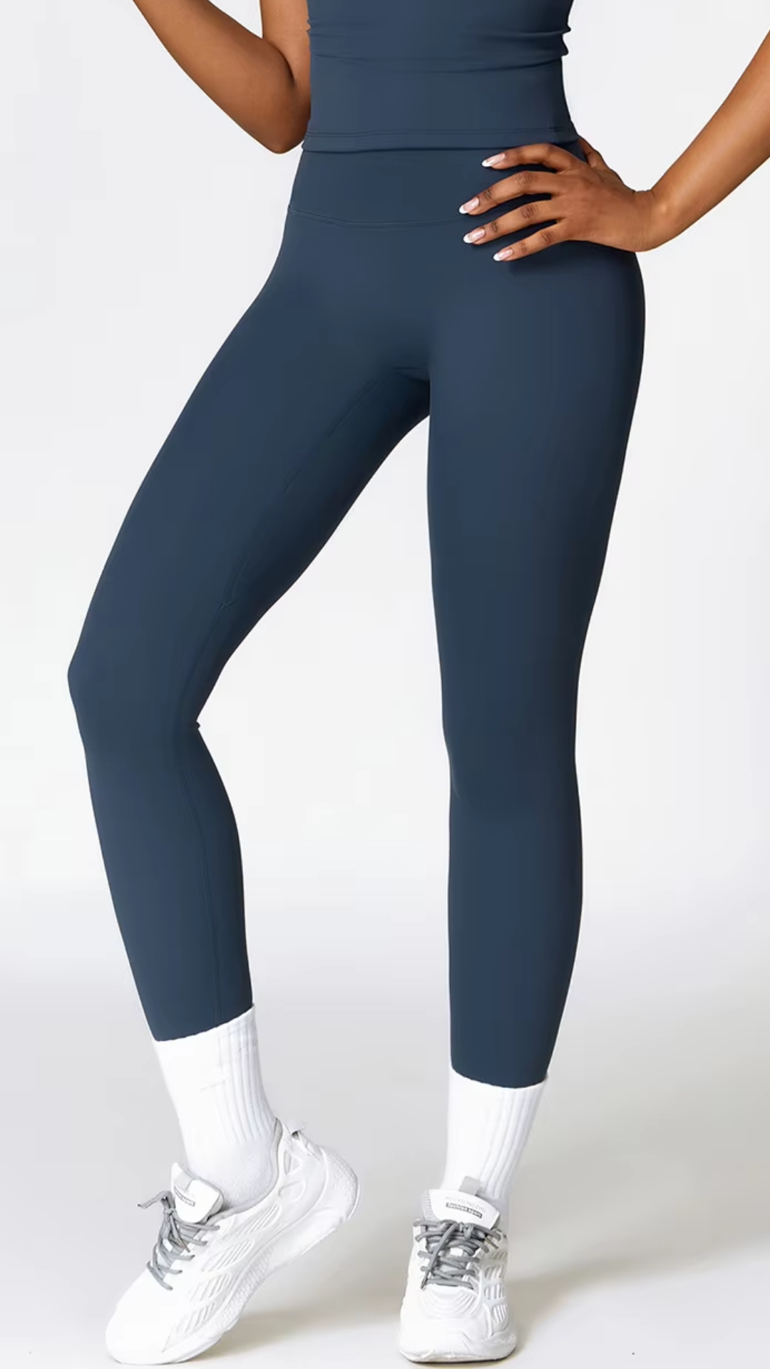 Aurora Leggings - Navy Blue