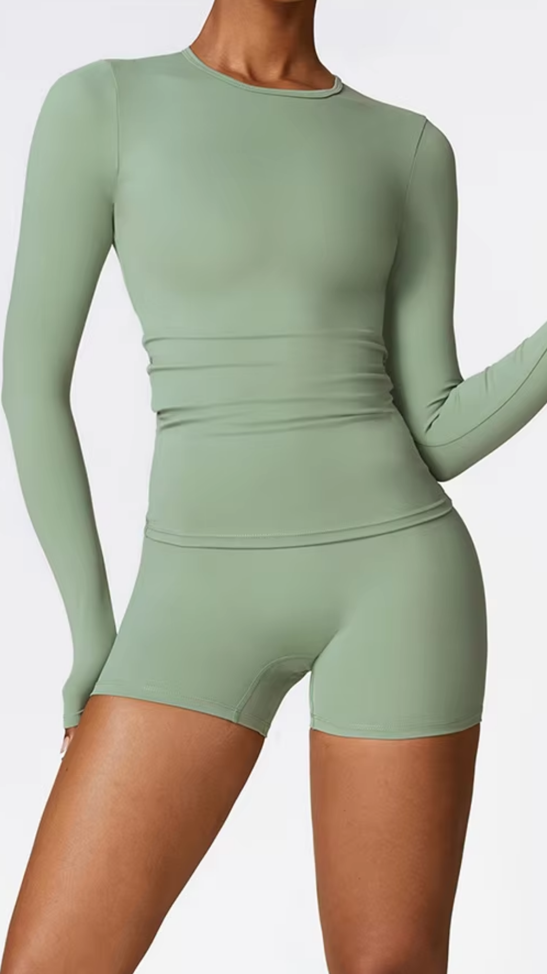 Aurora Long Sleeved Top - Green