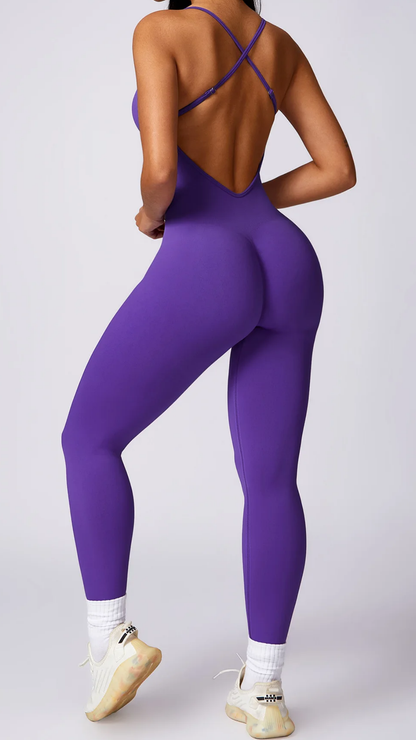 Evolve Jumpsuit - Purple