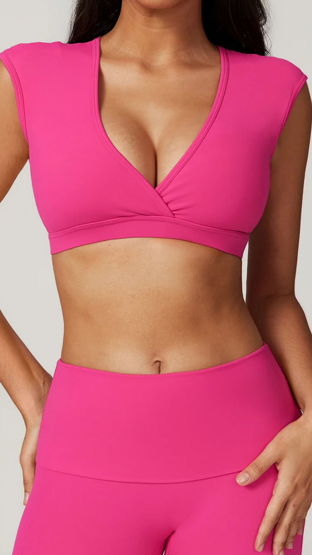 Evolve Crop Top - Pink