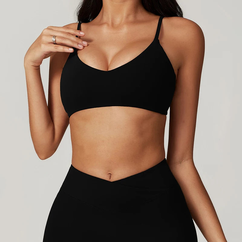 Aurora Sports Bra - Black