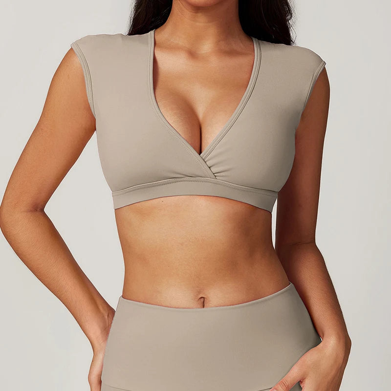 Evolve Crop Top - Ivory