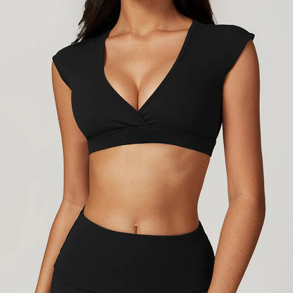 Evolve Crop Top - Black