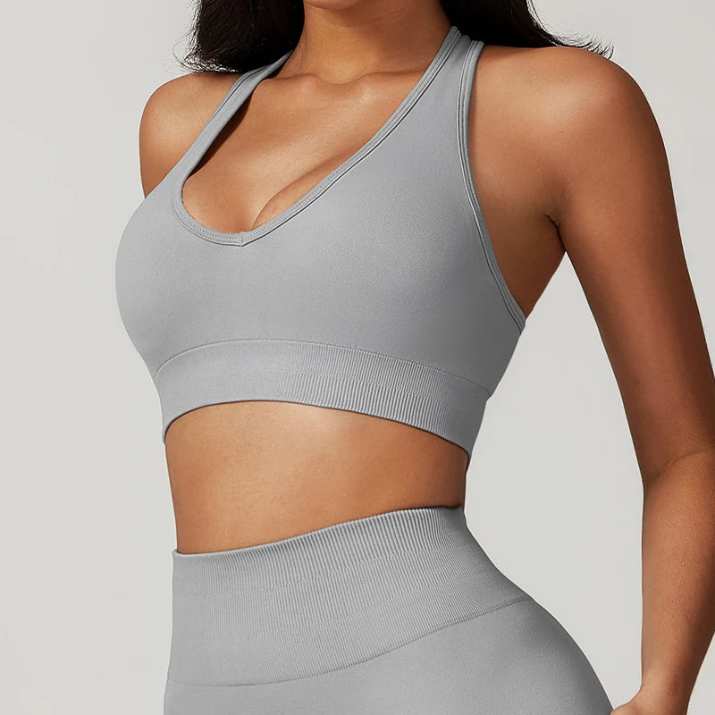 Soutien-gorge de sport Evolve - Gris 